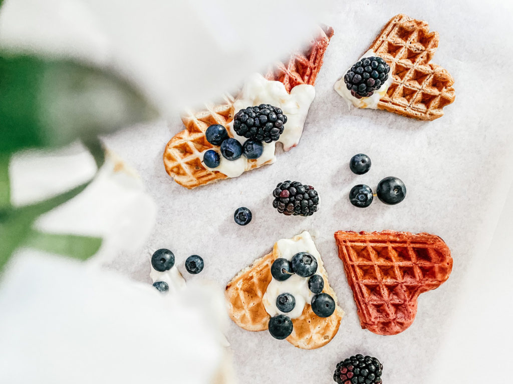 Waffeln aus Bananen – vegan und schnell gemacht.