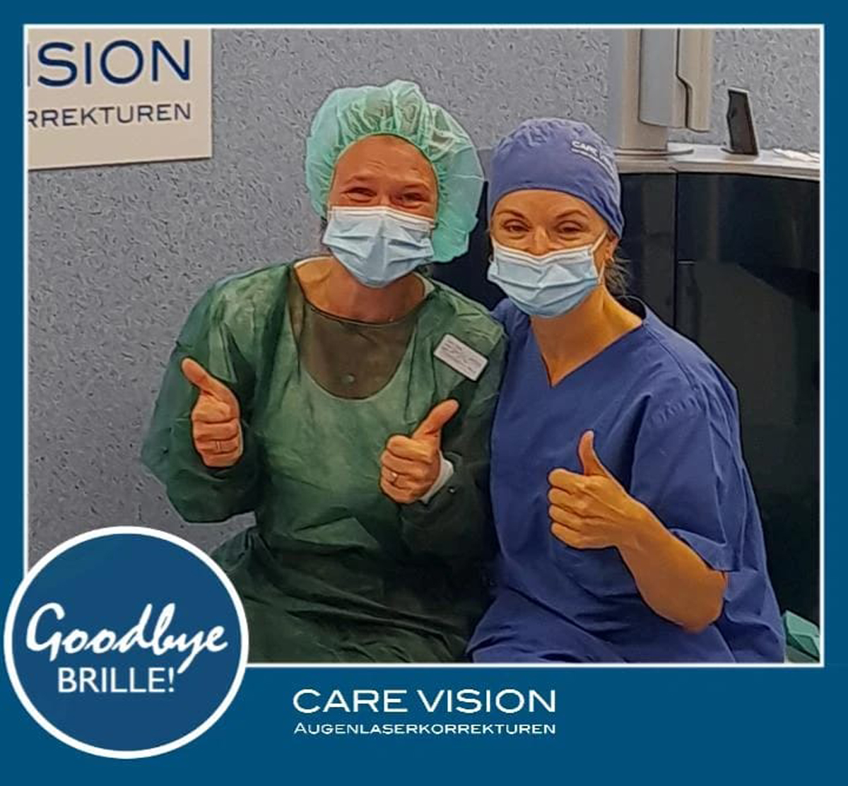Ein Leben ohne Brille Augen lasern bei CARE Vision